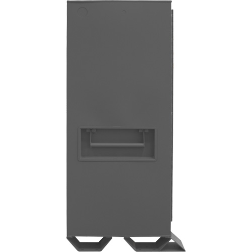 Jobsite Storage Shelving Cabinet, Steel, 47.5 Cubic Feet, Grey Duraquip Inc