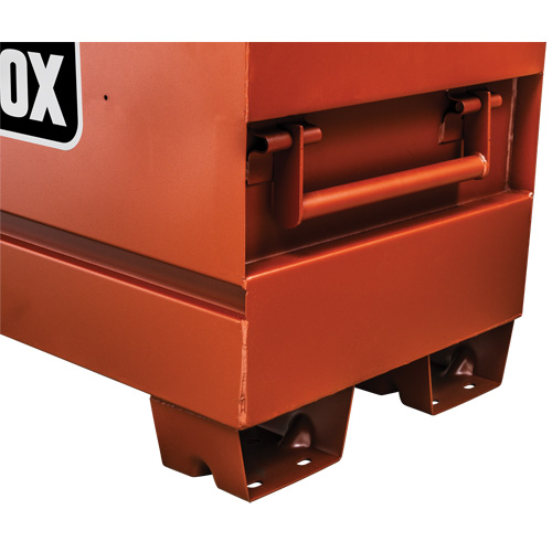 Tradesman Series Jobsite Chest, 36" x 19-1/2" x 22", Steel, Orange Duraquip Inc