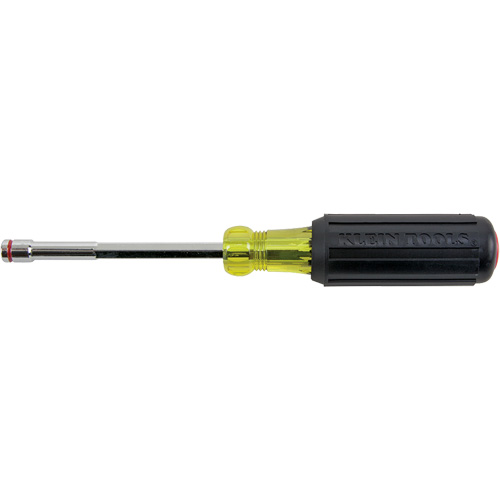 Heavy-Duty Nut Driver, 1/4" Drive, 9" L, Magnetic Duraquip Inc
