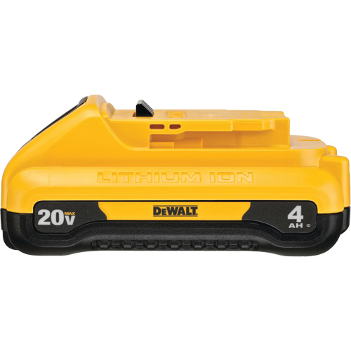 Max* Compact Battery Pack, Lithium-Ion, 20 V, 4 Ah Duraquip Inc
