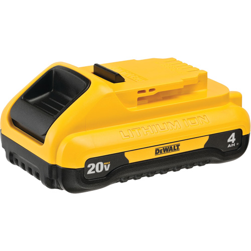 Max* Compact Battery Pack, Lithium-Ion, 20 V, 4 Ah Duraquip Inc