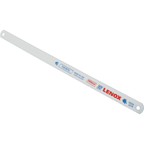 Lame de scie &agrave; m&eacute;taux avec technologie T2, Bim&eacute;tal, 10" lo, 32 dents par pouce Duraquip Inc