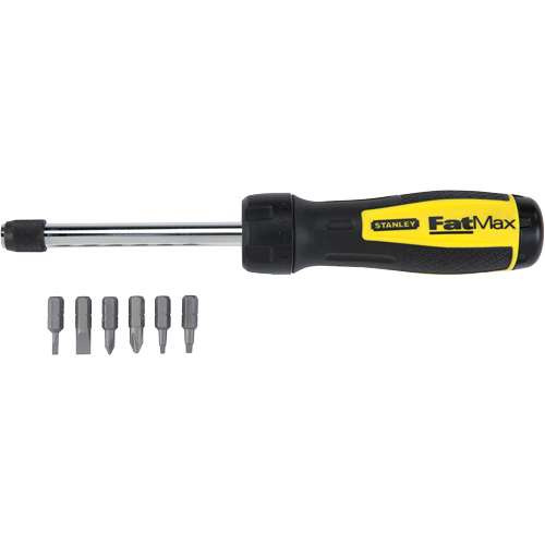 Tournevis multi embouts FatMax, Prise Textur&eacute; Duraquip Inc