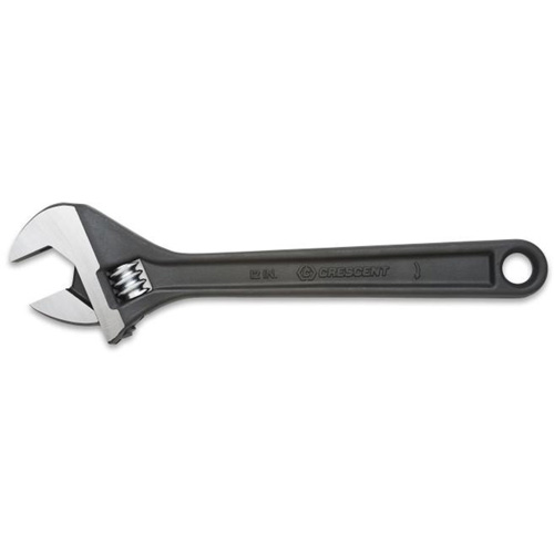 Cl&eacute; &agrave; molette, 4" lo, la max. 1/2", Oxyde noir Duraquip Inc