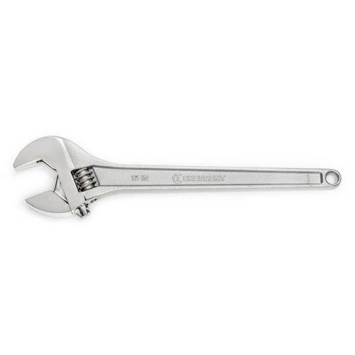 Cl&eacute; &agrave; molette, 15" lo, la max. 1-11/16", Chrome Duraquip Inc