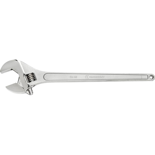 Cl&eacute; &agrave; molette, 24" lo, la max. 2-7/16", Chrome Duraquip Inc