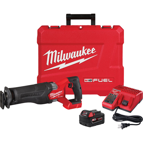 Trousse de scie alternative M18 Fuel Sawzall, 18 V, Lithium-ion Bloc-pile, 3000 coups/min Duraquip Inc