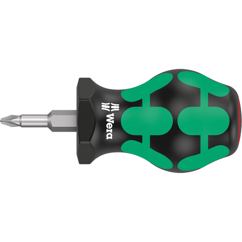 Tournevis Phillips court, #1, 4" l, Prise Plastique Duraquip Inc