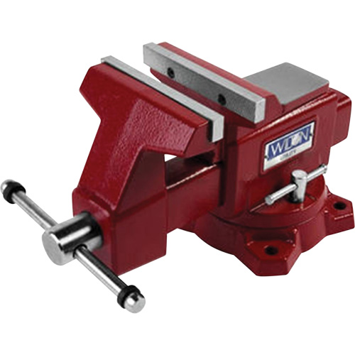 Utility Bench Vise, 5-1/2" Jaw Width, 3-1/4" Throat Depth Duraquip Inc