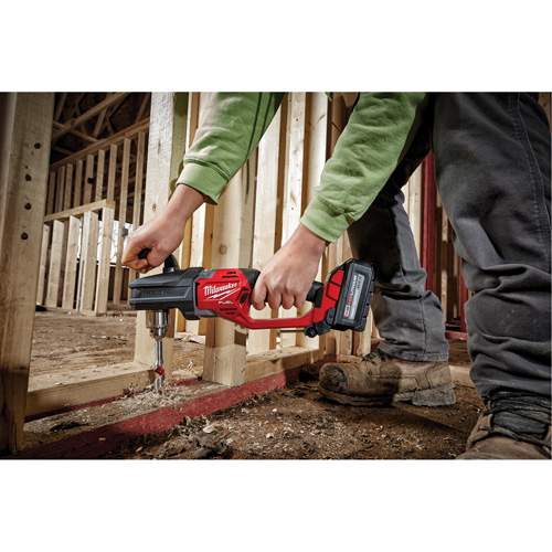 Perceuse &agrave; angle droit M18 Fuel Hole Hawg (outil seulement), 18 V, Mandrin 1/2", Lithium-ion Duraquip Inc