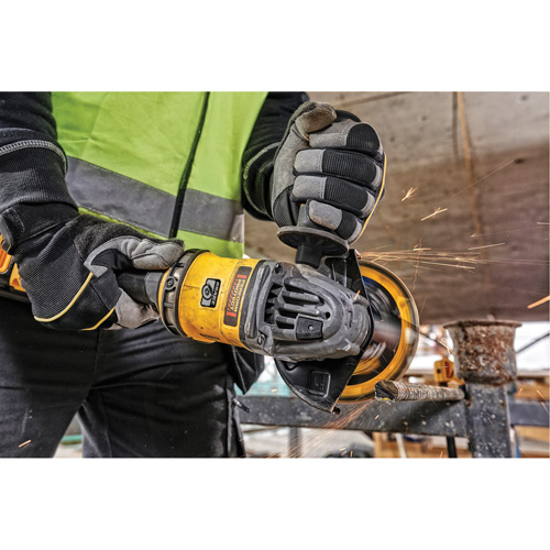 Ensemble de meuleuse sans balai FlexVolt Max avec frein antirecul, Roue de 4-1/2" - 6", 60 V Duraquip Inc