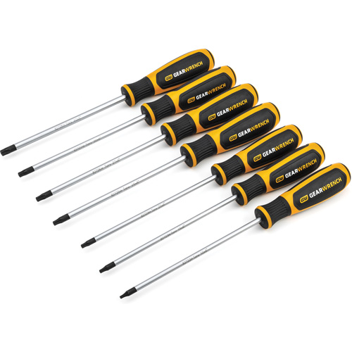 Jeu de tournevis &agrave; double mat&eacute;riaux Torx, 7 mcx Duraquip Inc