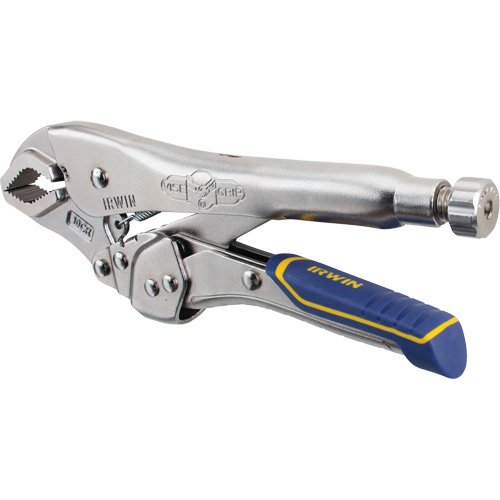 Vise-Grip&reg; Fast Release 10WR Locking Pliers with Wire Cutter, 10" Length, Curved Jaw Duraquip Inc