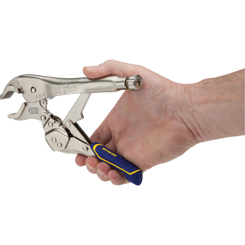 Vise-Grip&reg; Fast Release 10WR Locking Pliers with Wire Cutter, 10" Length, Curved Jaw Duraquip Inc