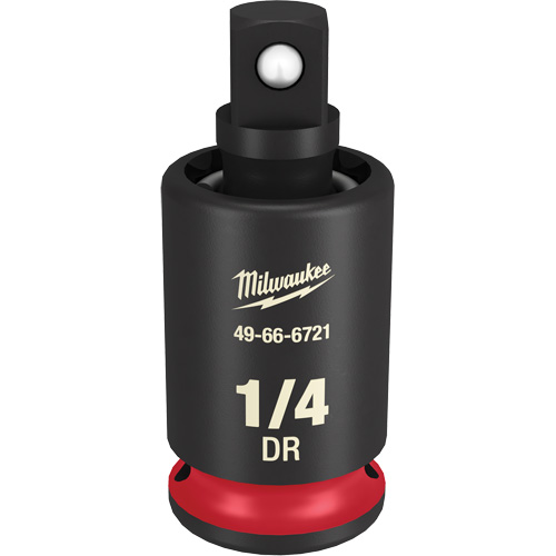Joint &agrave; rotule pour outil Shockwave Impact Duty, Chocs, Prise 1/4", Douille 1/4" Duraquip Inc