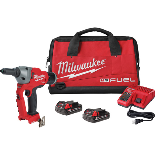 Trousse doutil pour rivets aveugles 1/4" M18 Fuel avec One-Key Duraquip Inc