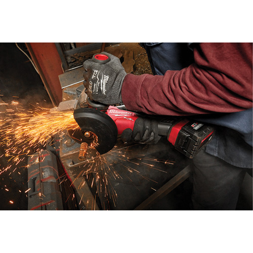 Meuleuse avec interrupteur &agrave; glissi&egrave;re Lock-On M18 Fuel Duraquip Inc