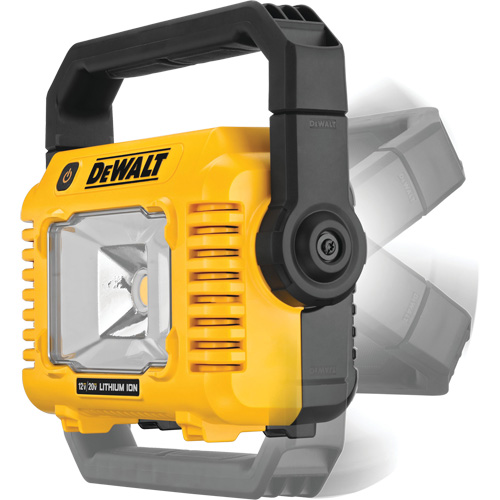 Lampe d'&eacute;clairage direct compact 12V/20V Max, DEL, 2000 Lumens Duraquip Inc