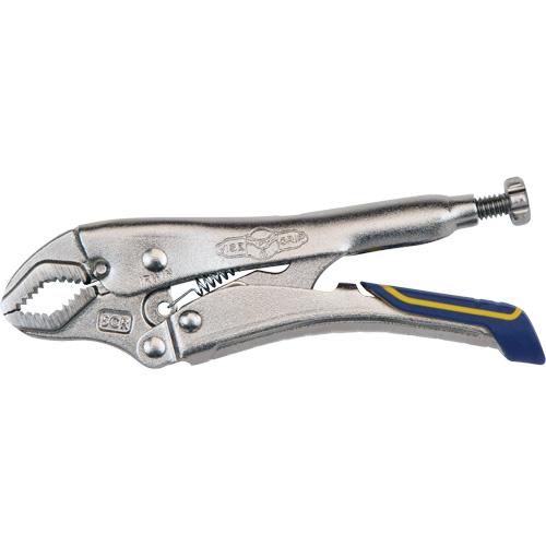 Vise-Grip&reg; Fast Release 5CR Locking Pliers, 5" Length, Curved Jaw Duraquip Inc