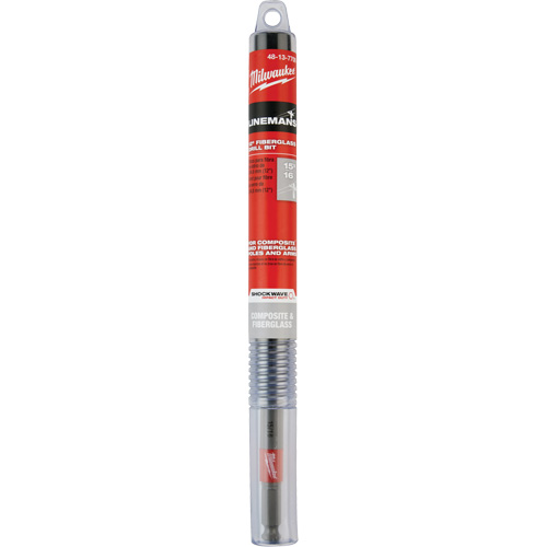 Foret de ligneur pour fibre de verre Shockwave Impact Duty, 15/16", Carbure Duraquip Inc