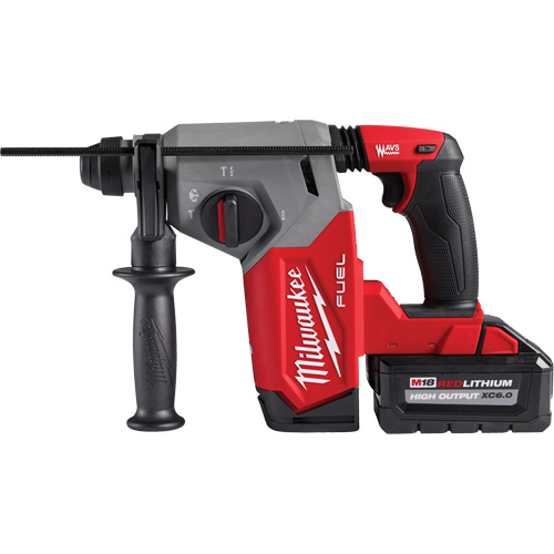 M18 Fuel SDS Plus Rotary Hammer Kit, 18 V, 1", 2 ft-lbs., 1330 RPM Duraquip Inc