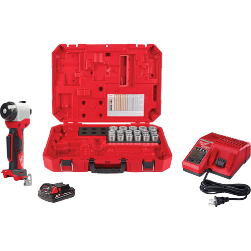 Trousse de pince &agrave; d&eacute;nuder M18 avec 17 bagues en cuivre THHN/XHHW Duraquip Inc