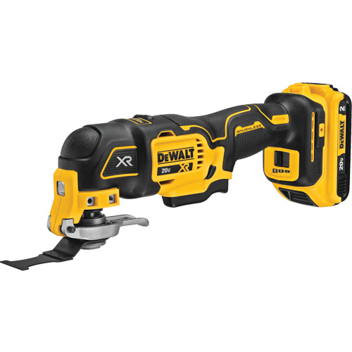 XR&reg; Brushless Cordless 3-Speed Oscillating Multi-Tool Kit, 20 V, Lithium-Ion Duraquip Inc