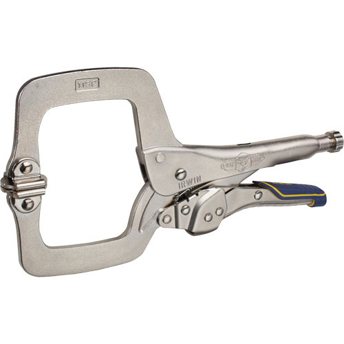 Vise-Grip&reg; Fast Release Locking Pliers with Swivel Pads, 11" Length, C-Clamp Duraquip Inc