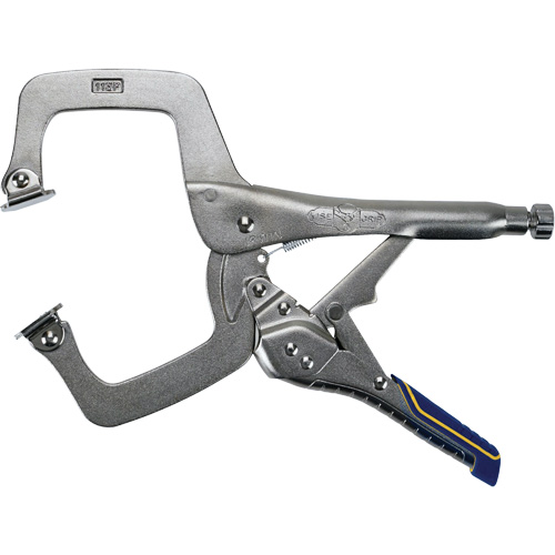 Vise-Grip&reg; Fast Release Locking Pliers with Swivel Pads, 11" Length, C-Clamp Duraquip Inc