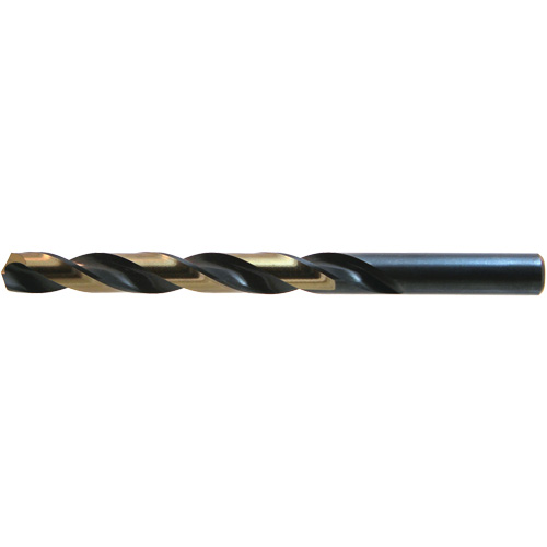 Drillco&reg; Heavy-Duty Jobber Drill, High Speed Steel, A, 3-7/8" L, 2-5/8" Flute, 135° Point Angle Duraquip Inc