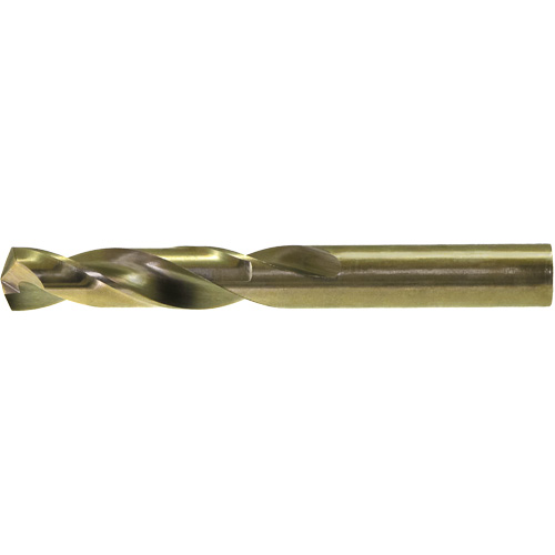 DRILLCO Screw Machine Length Drill Bit, #1, Cobalt, 1-5/16" Flute, 135° Point Duraquip Inc