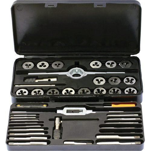 Drillco&reg; Metric Tap & Die Set, 36 Pieces Duraquip Inc