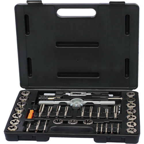 Drillco&reg; Metric Tap & Die Set, 36 Pieces Duraquip Inc