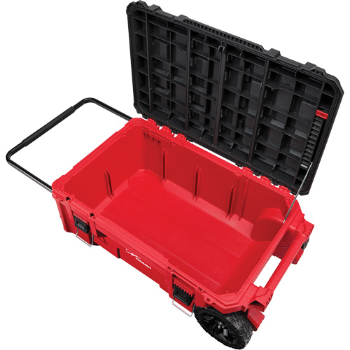 Packout Rolling Tool Chest, 15-4/5" x 34" x 28", Red Duraquip Inc