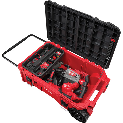 Packout Rolling Tool Chest, 15-4/5" x 34" x 28", Red Duraquip Inc