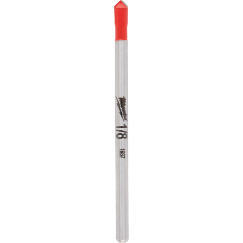 Foret pour verre et carreaux, 1/8", Carbure Duraquip Inc