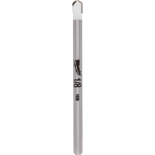 Foret pour la pierre naturelle, 1/8", Carbure Duraquip Inc