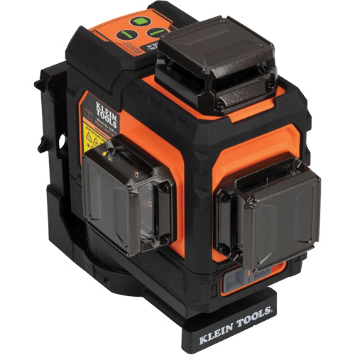 Niveau laser planaire vert auto-nivelant rechargeable Duraquip Inc