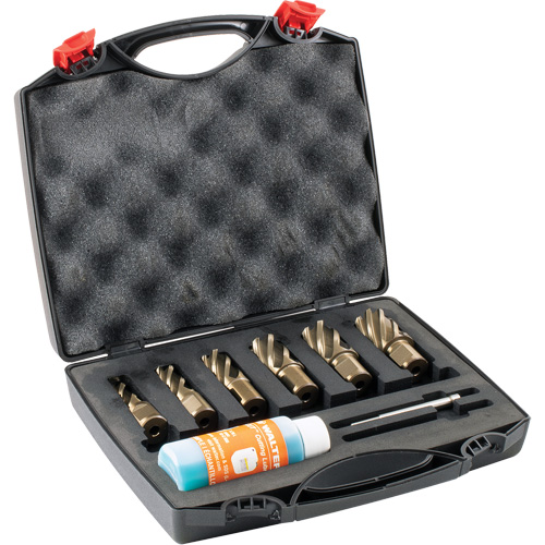 SST Core Cut Annular Cutter Kit, Bronze, 1" Depth of Cut, 3/4" Shank Duraquip Inc