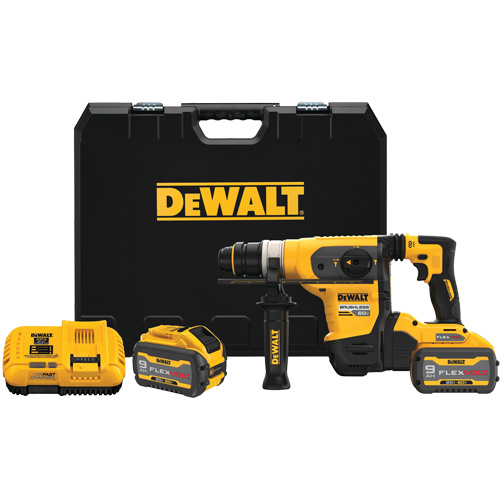 Trousse de marteau perforateur &agrave; moteur sans balai sans fil Max* XR SDS Plus, 60 V, 1-1/4", 725/0-725 tr/min Duraquip Inc