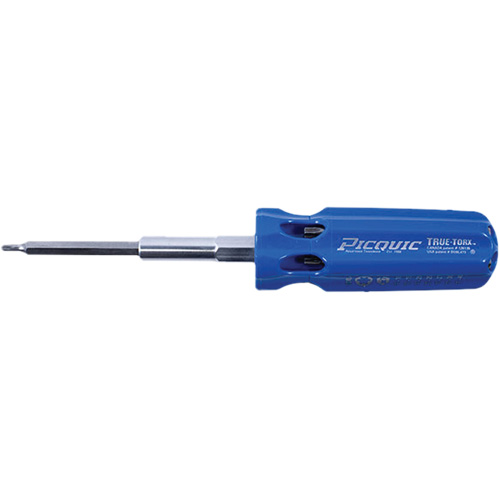 True Torx Multi-Bit Screwdriver, Plastic Handle Duraquip Inc