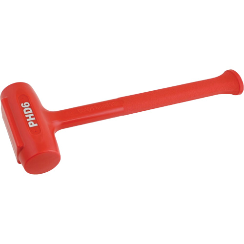 One-Piece Dead Blow Hammer, 5.5 lbs., Smooth Grip, 20" L Duraquip Inc