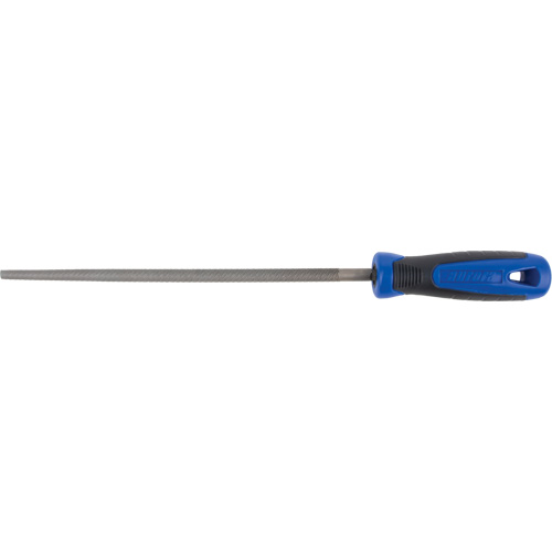 File With Handle, 1/4" Dia. x 6" L, Round, Second Cut Duraquip Inc