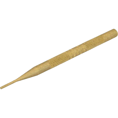 Brass Pin Punch, 5/64" Dia. x 4" L Duraquip Inc