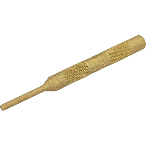 Brass Pin Punch, 5/32" Dia. x 4" L Duraquip Inc