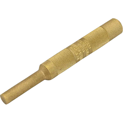 Brass Pin Punch, 5/16" Dia. x 4" L Duraquip Inc
