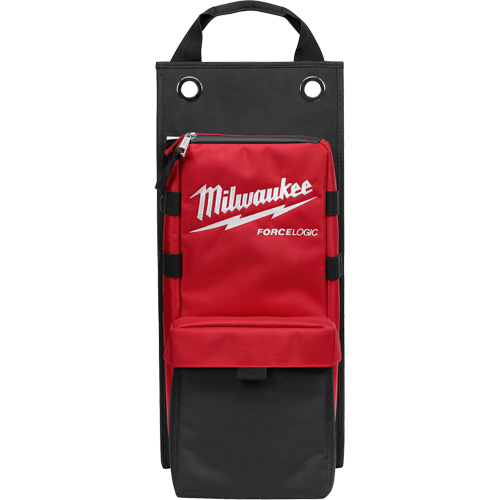 Sac pour sertisseur/coupe-c&acirc;bles polyvalent, Nylon, 2 pochettes, Noir/Rouge Duraquip Inc