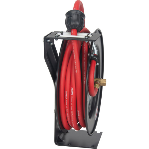 Hose Reel, Air/Water, 3/8" x 25', Single Hose, 300 psi Duraquip Inc