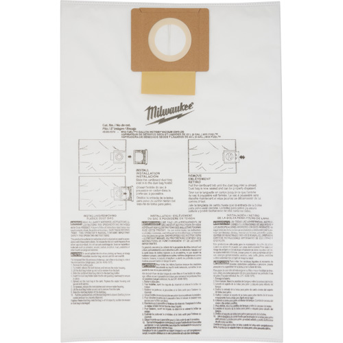 Fleece Dust Bags, 6 US Gal. Duraquip Inc