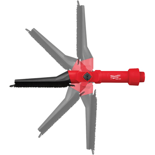 Brosse pivotante &agrave; profil bas Air-Tip Duraquip Inc